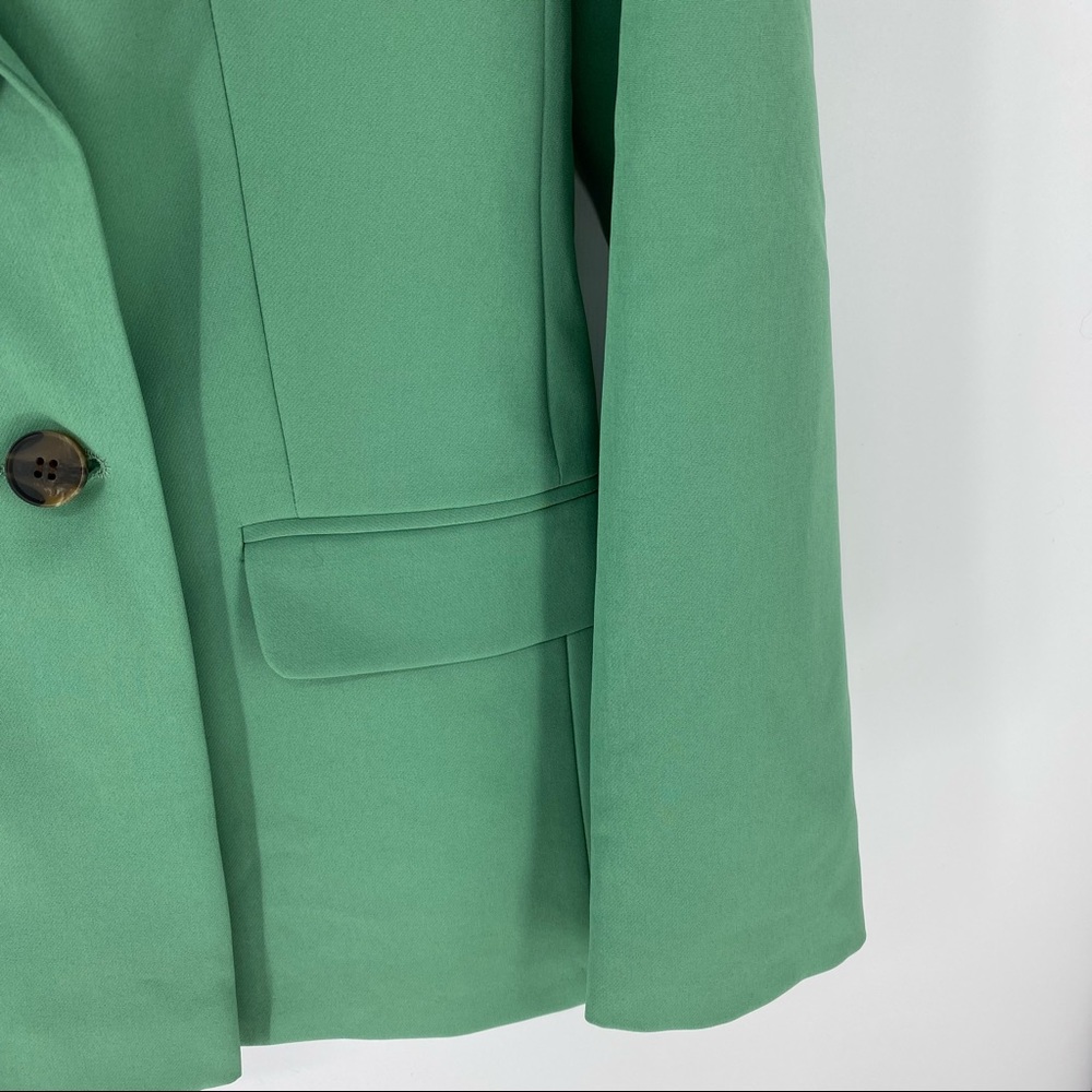 ASOS Dark Mint Green Double Breasted 2pc Suit